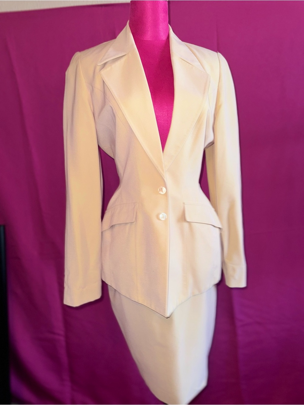 Vintage Thierry Mugler Skirt Suit - Picture 5 of 14
